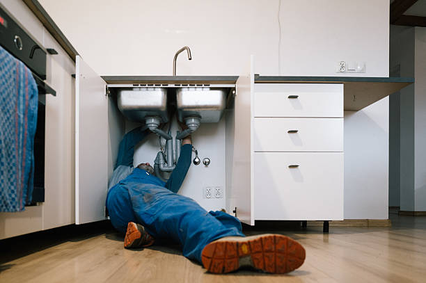 Professional Plumbing technician working in Seekonk, MA